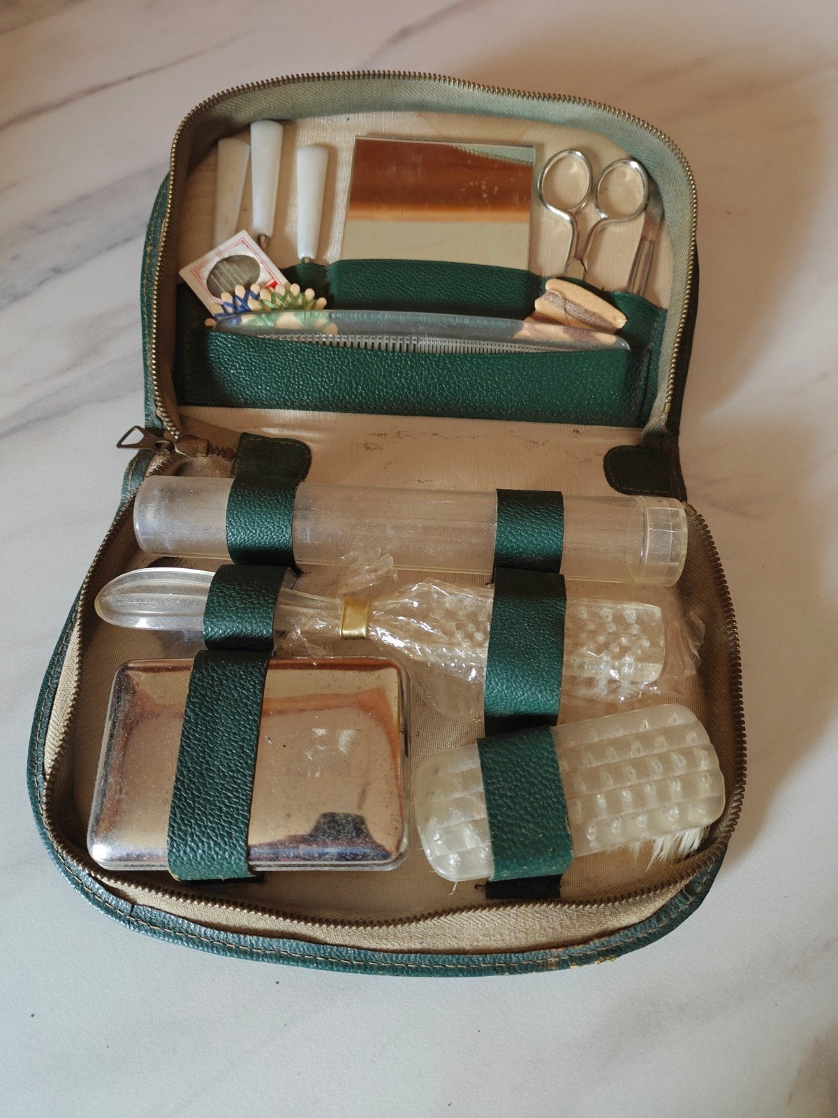 Vintage etui persoonlijke verzorging, Ophalen of Verzenden, Dames