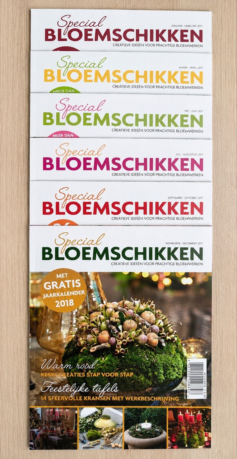 Complete set Special Bloemschikken 2017 + Winter 2018, Ophalen of Verzenden, Zo goed als nieuw, Italië
