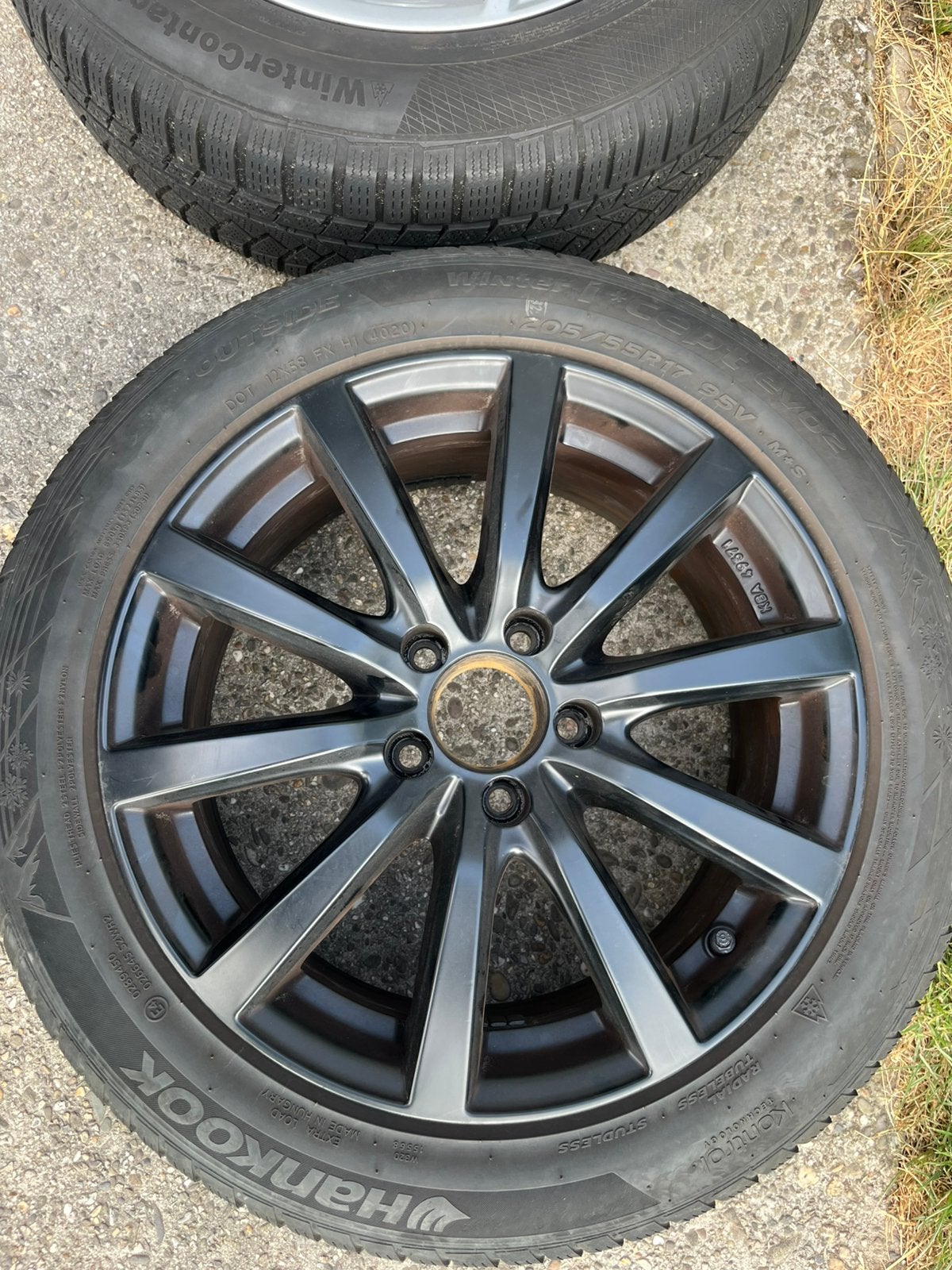17” Mercedes A-klasse W177 winter velgen, Ophalen, Gebruikt, Banden en Velgen, 17 inch