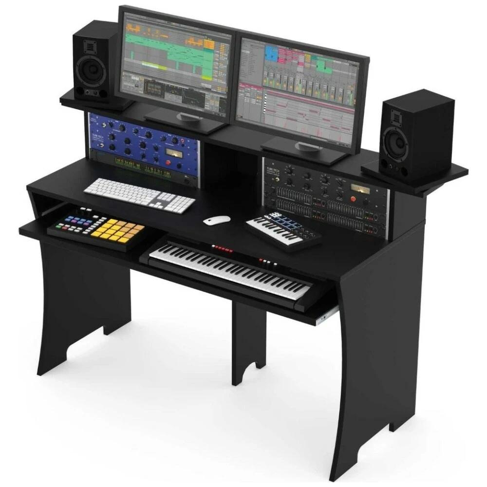 Glorious Workbench Studio Desk – Complete Studio Workstation, Ophalen, Zwart, Zo goed als nieuw, Overige merken
