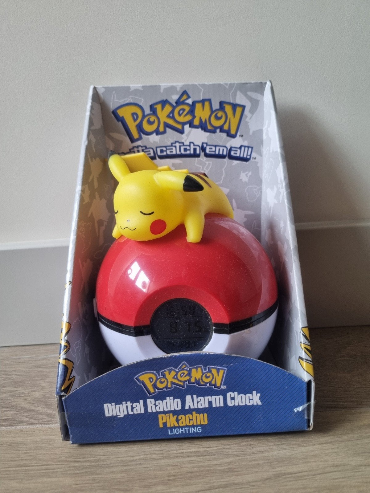 Teknofun Pokémon Pokéball Wekkerradio Pikachu, Ophalen of Verzenden