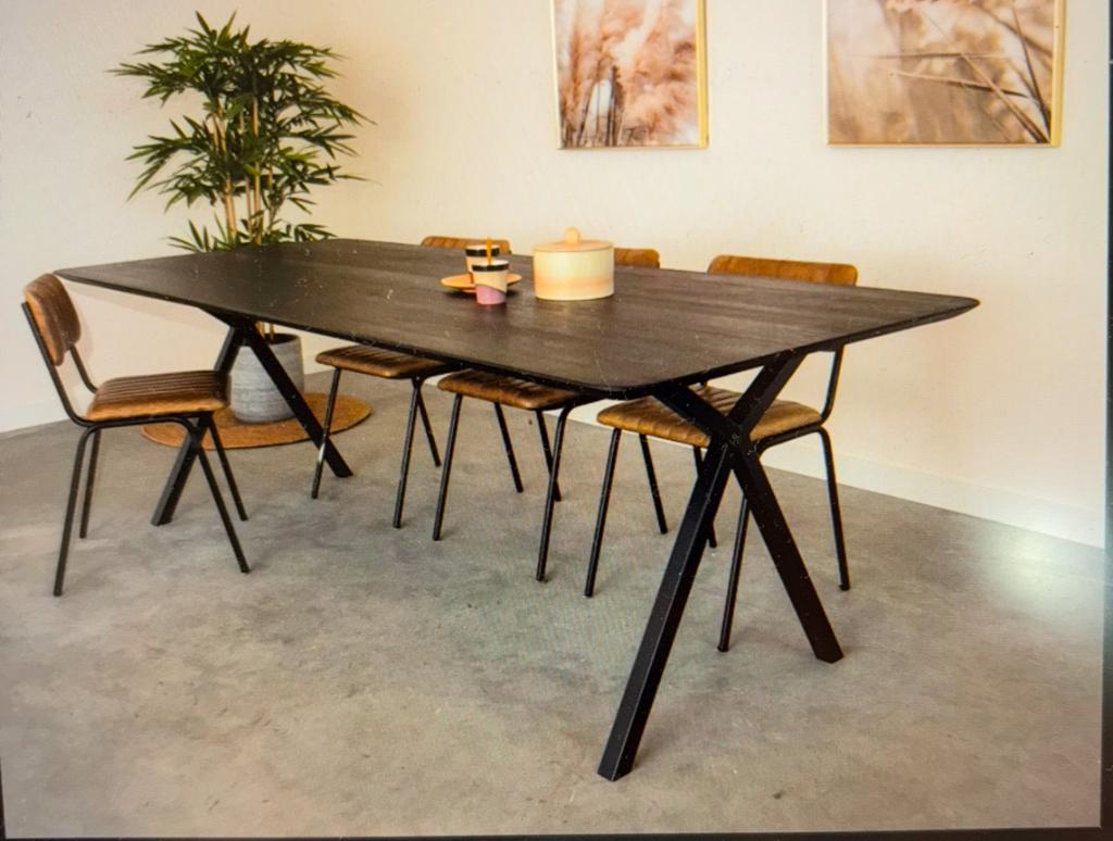 Eettafel eiken Deens ovaal minimalistisch SALE!, Ophalen, 100 tot 150 cm, Vijf personen of meer, Modern