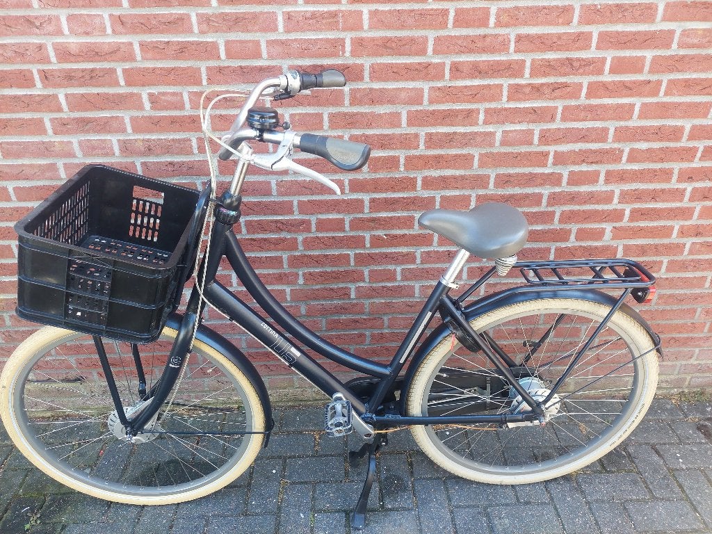 Nieuwstaat! Damesfiets cortina U5 7vers brugklasser😍, 53 tot 56 cm, Zo goed als nieuw, Trommelrem, Ophalen