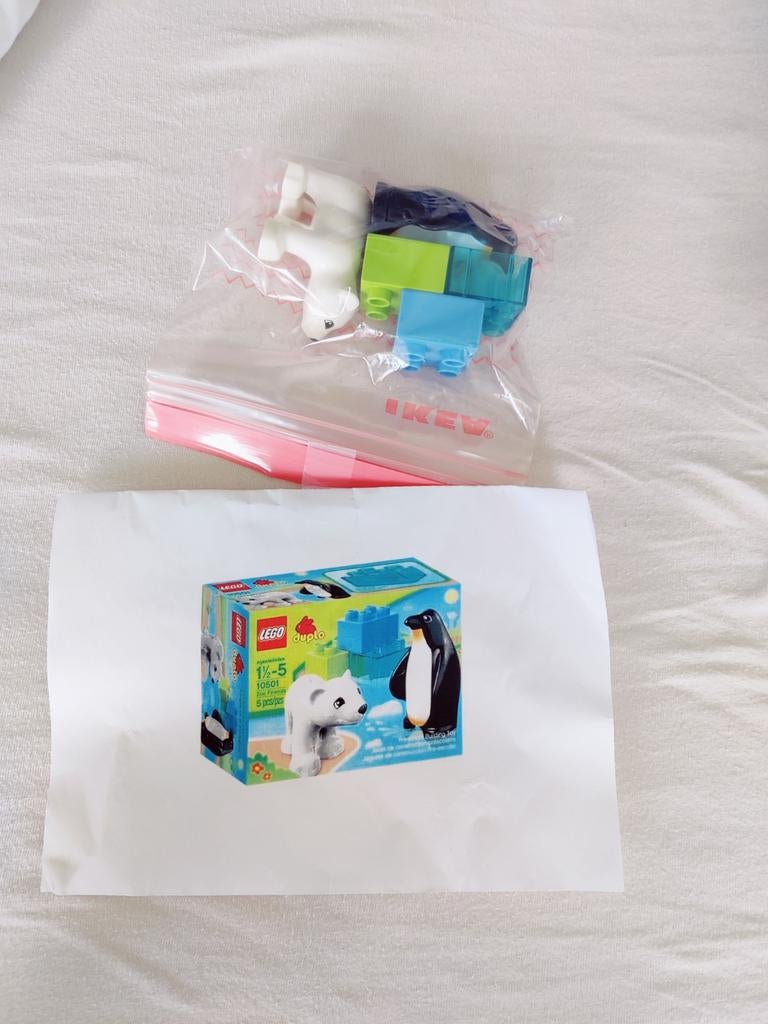 Lego Duplo 10501 ijsbeer, Kinderen en Baby's, Speelgoed | Duplo en Lego, Ophalen of Verzenden, Zo goed als nieuw, Duplo