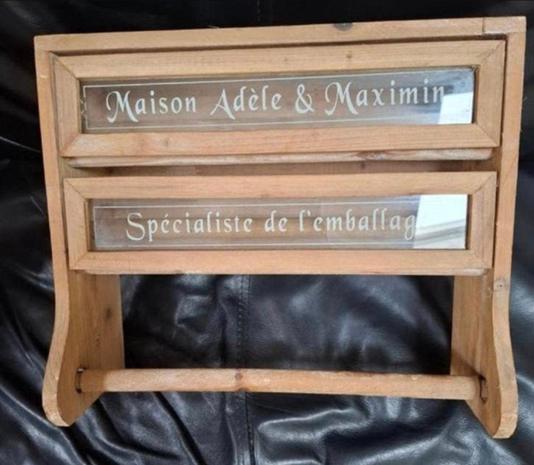 Supergaaf houten vintage keukenrek, Huis en Inrichting, Overige typen, Ophalen of Verzenden, Nieuw, Hout