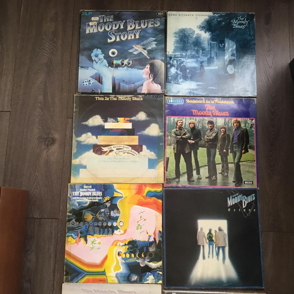 MOODY BIUES LP, Ophalen of Verzenden, Zo goed als nieuw, Overige formaten, Poprock