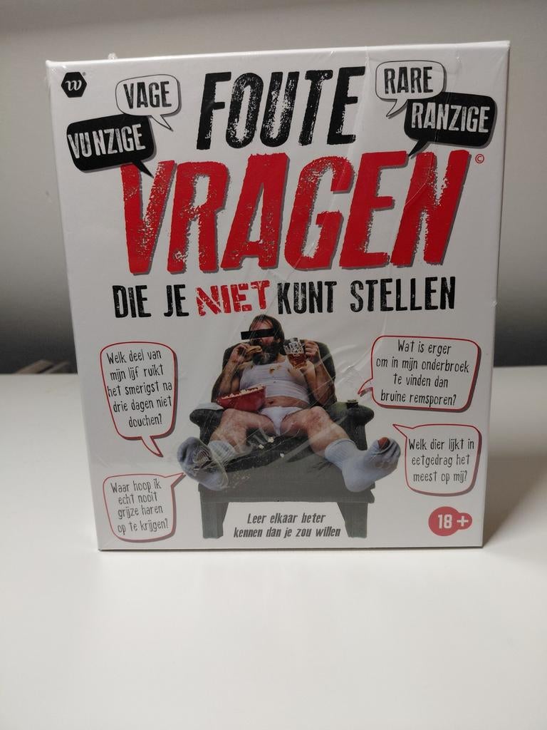 Spel foute vragen!, Vijf spelers of meer, Ophalen of Verzenden, Zo goed als nieuw