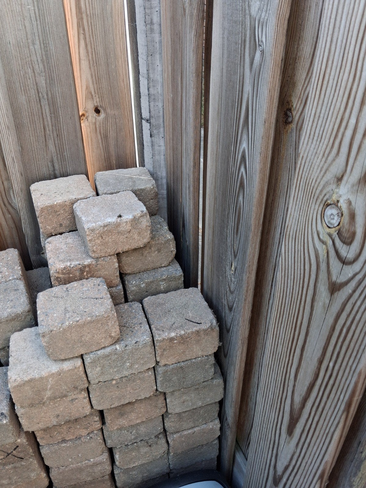 10x10 tegeltjes, Ophalen, Gebruikt, Beton, Klinkers
