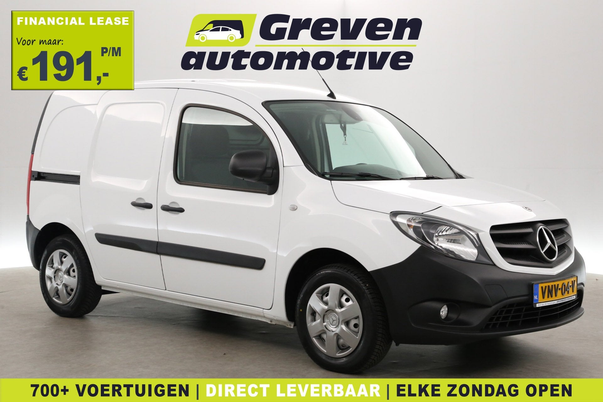 Mercedes-Benz Citan 109 CDI | Airco | Cruise | Camera | Navi, Voorwielaandrijving, Stof, Gebruikt, Euro 6