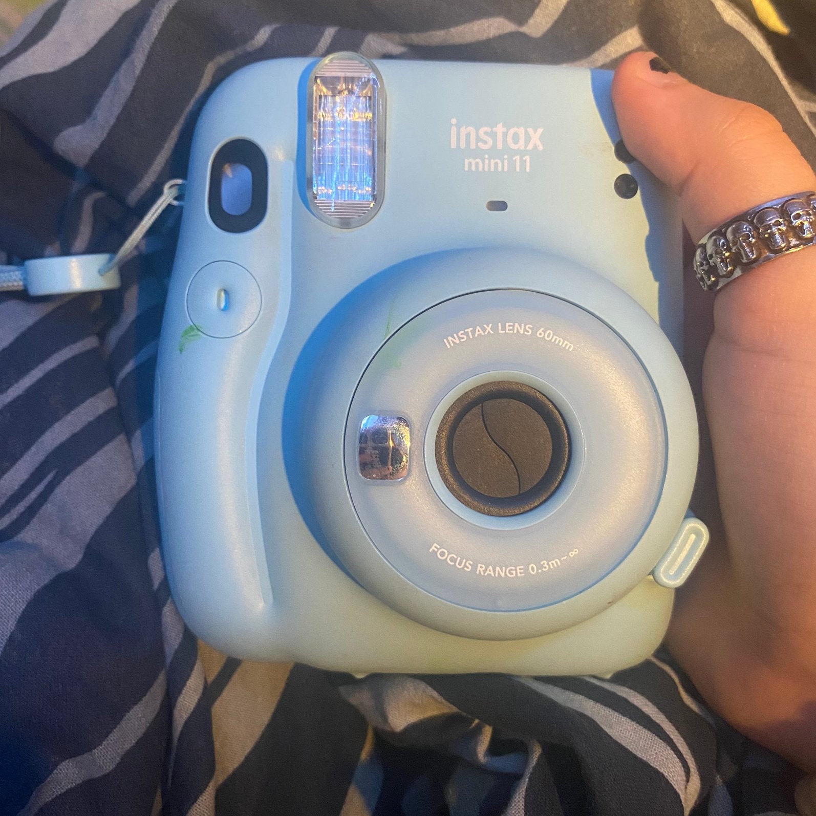 Instax mini 11 instant camera sky blue, Ophalen, Ingebouwde flitser, Gebruikt, 4 megapixels
