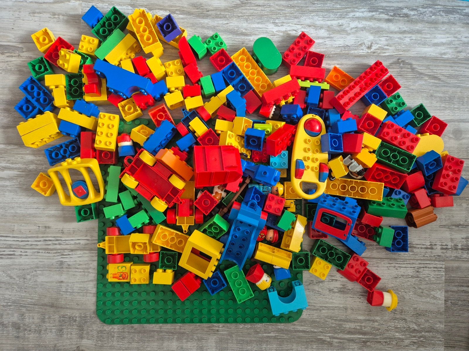 2kg duplo mix (meer dan 200 stuks), Gebruikt, Ophalen of Verzenden, Duplo, Losse stenen