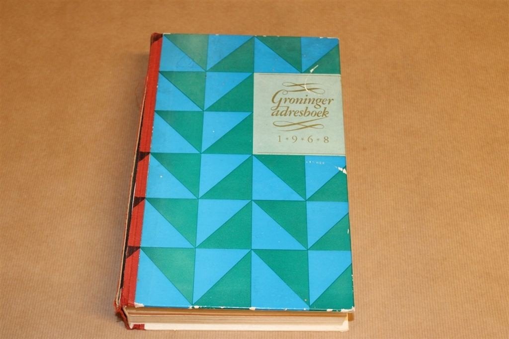 Groninger Adresboek 1968, Boeken, Ophalen of Verzenden, Gelezen