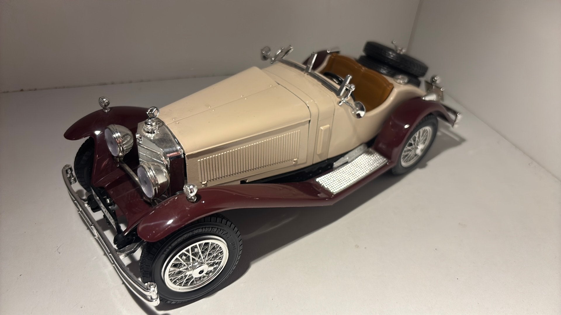 Mercedes benz ssk schade bburago 1.18, Ophalen of Verzenden, Bburago, A, A