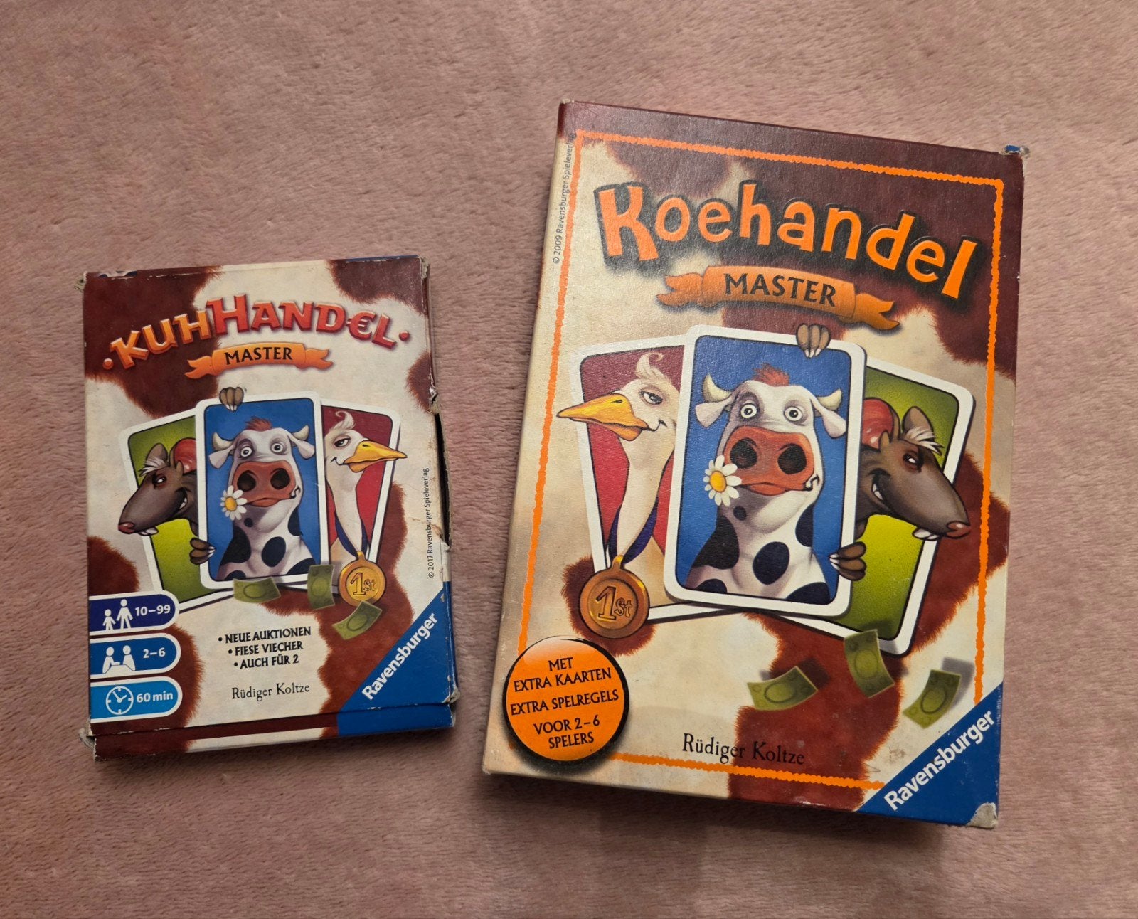 Koehandel Master Kaartspel - Ravensburger, Hobby en Vrije tijd, Drie of vier spelers, Ophalen of Verzenden, Gebruikt, Ravensburger