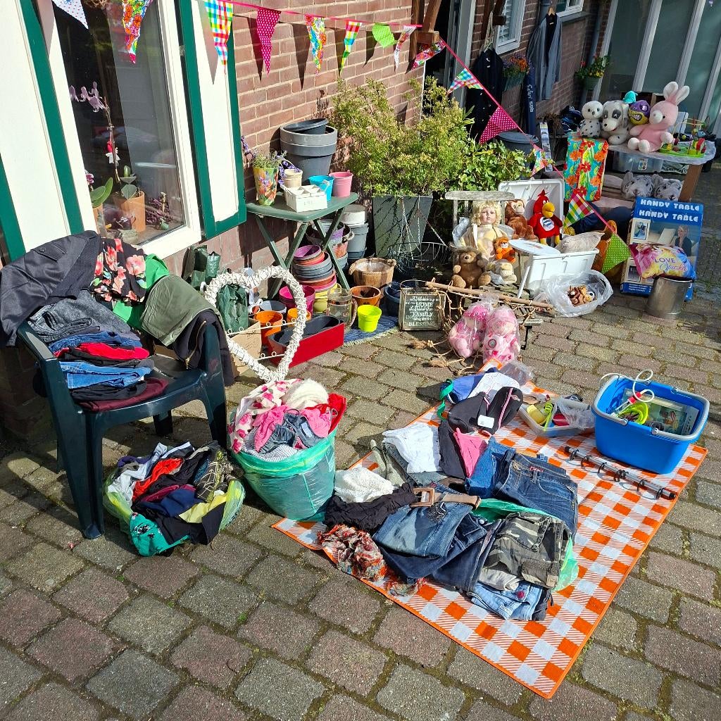 Tuin pimpen plantenpotjes baskets bloempotten, Ophalen, Gebruikt, Overige typen