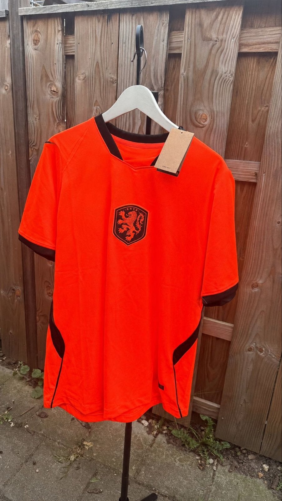 Oranje WK shirt KNVB, Maat 52/54 (L), Nieuw, Oranje, Ophalen of Verzenden