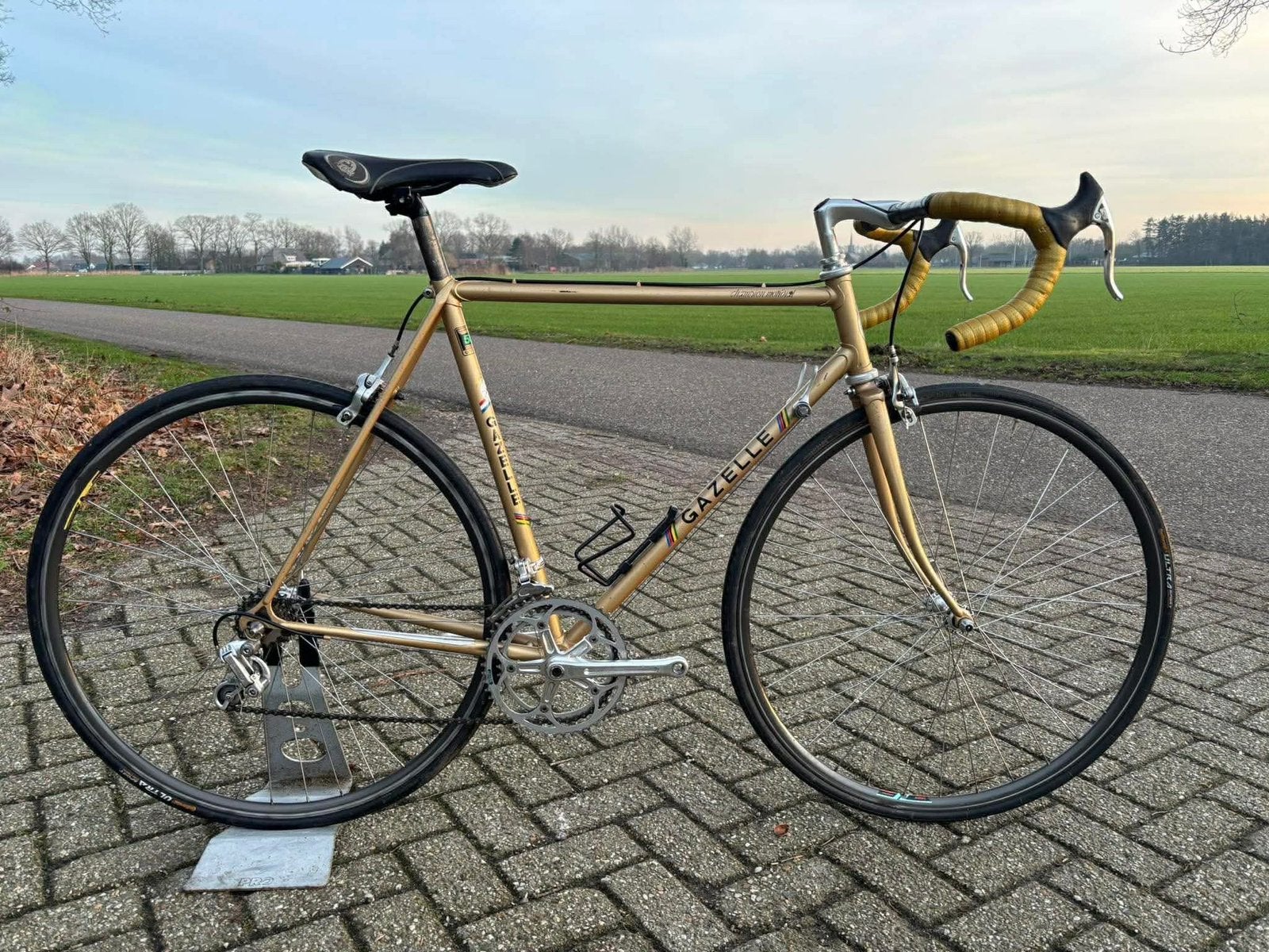 Partij racefietsen, Fietsen en Brommers, Ophalen of Verzenden, Aluminium, Meer dan 20 versnellingen, Gazelle