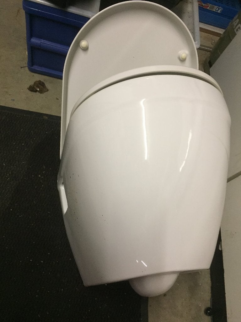 toilet, Ophalen, Gebruikt, Steen, Toilet