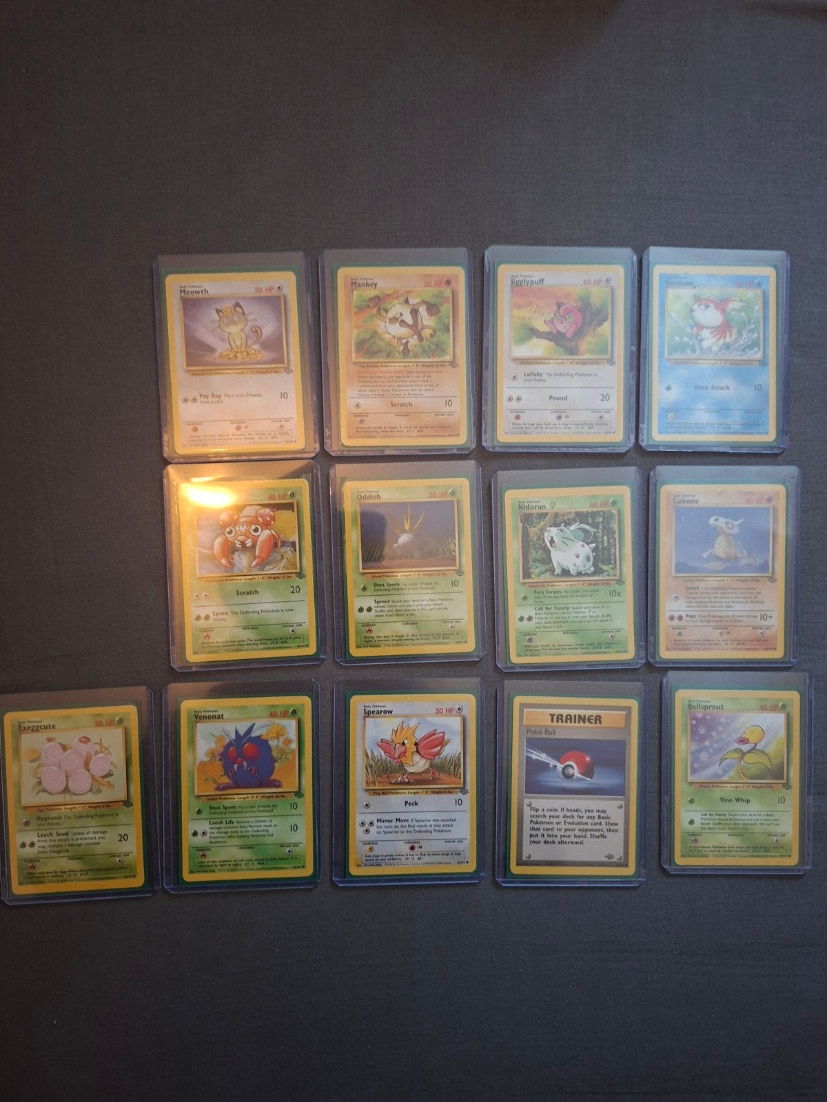 Pokémon Jungle kaarten lot - Ideaal voor de binder, Ophalen of Verzenden, Gebruikt