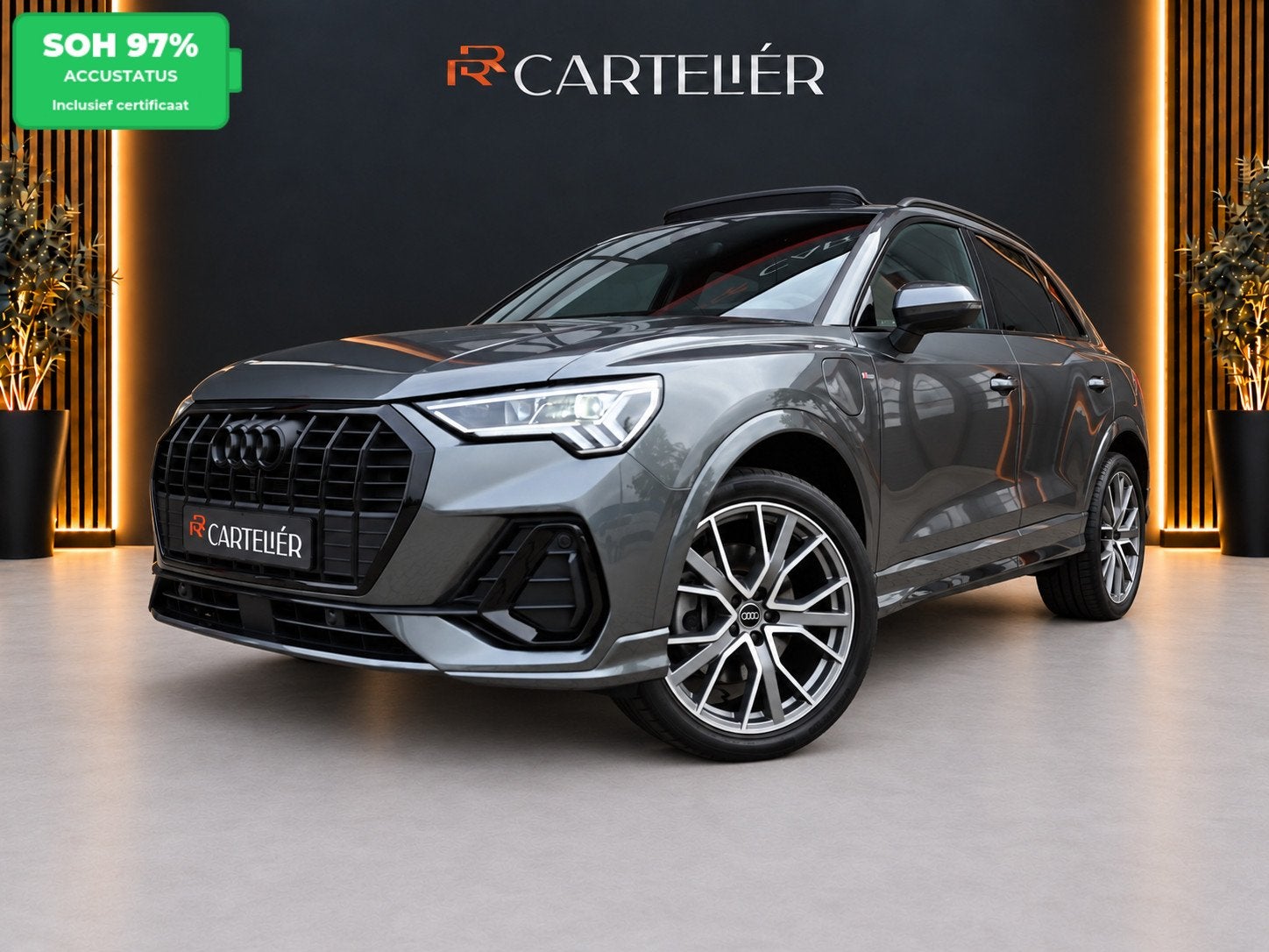 Audi Q3 45 TFSI S-Line Quattro 245PK | Pano | Digital Dash |, Auto's, Automaat, Dealer onderhouden, Gebruikt, Zwart