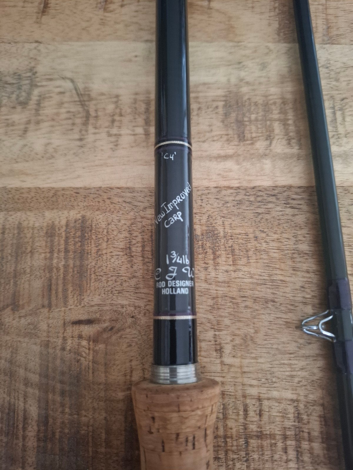 Te koop CJW New Improved Carp penhengel cor spinhoven hengel, Ophalen, Zo goed als nieuw, Werphengel