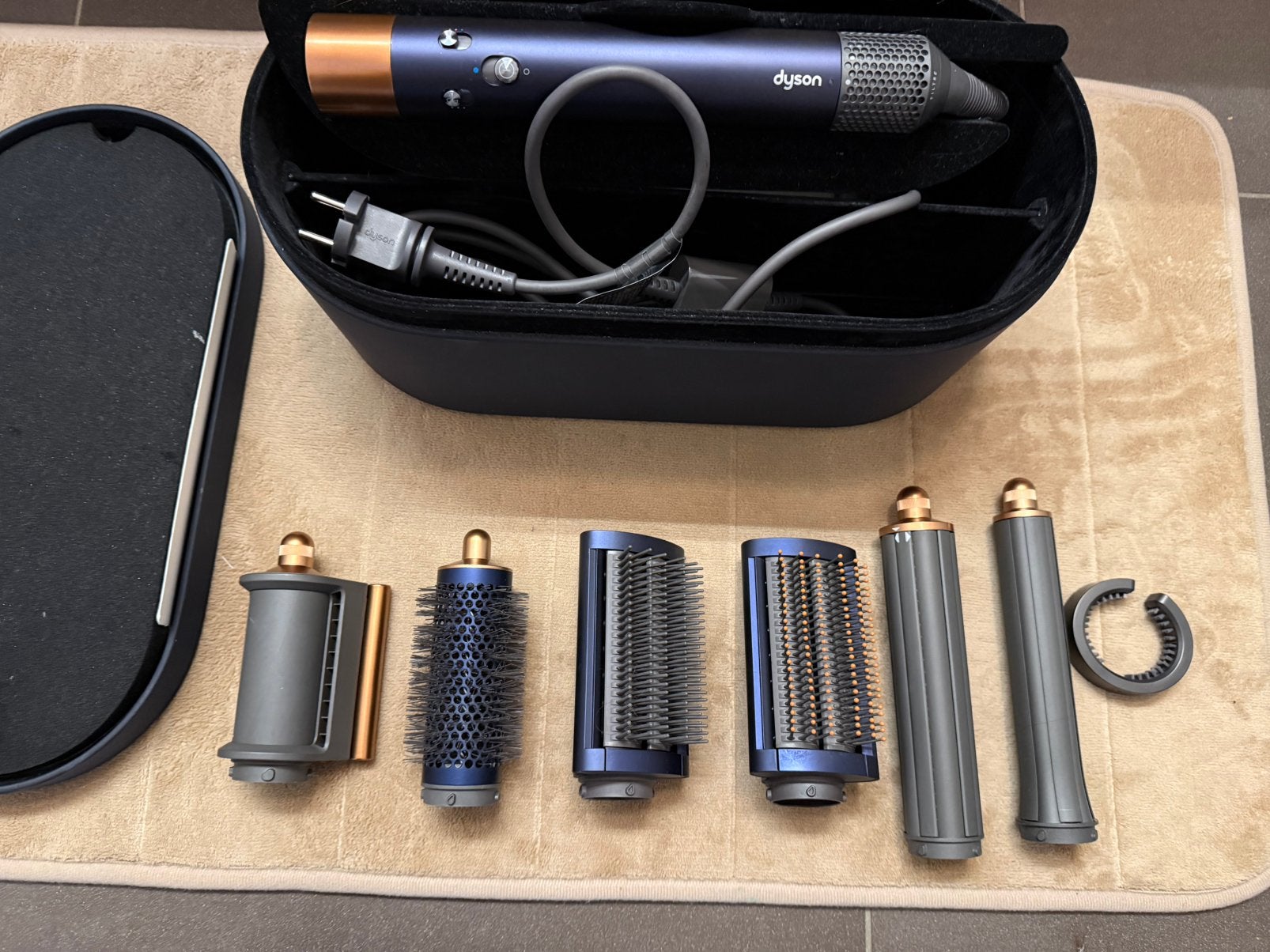 Dyson Airwrap long blauw/koper, Ophalen