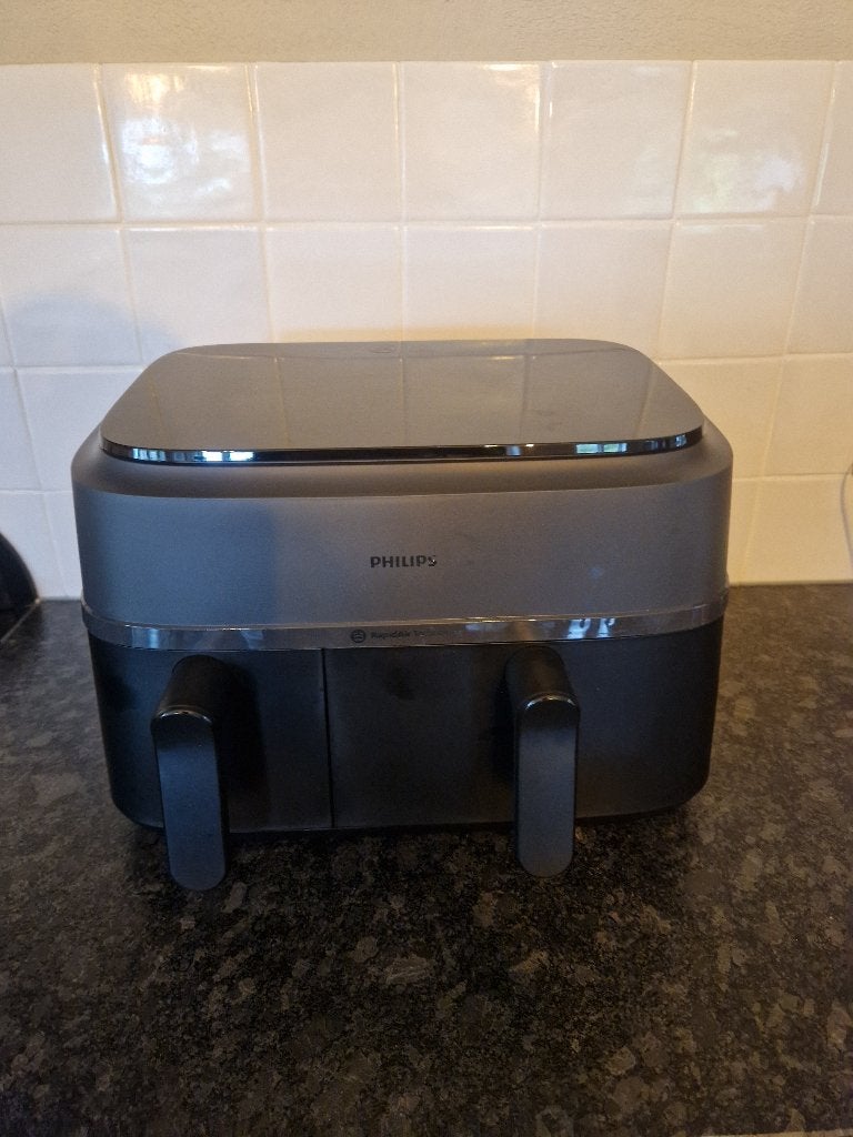 Airfryer phillips dual basket, Ophalen of Verzenden, Zo goed als nieuw, Airfryer XL, 750 t/m 999 gram