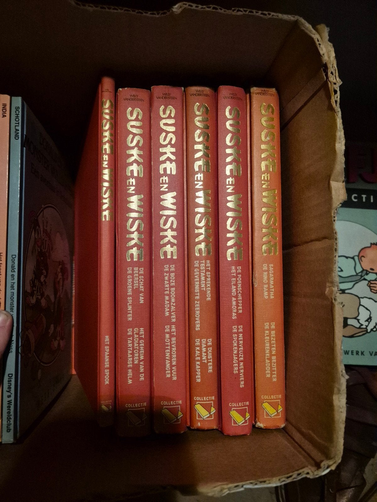 Suske en Wiske Collectie - 7 Hardcover Stripboeken, Meerdere stripboeken, Ophalen of Verzenden, Gelezen, Willy Vandersteen
