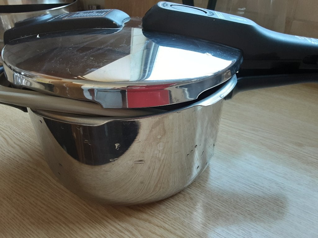 Snel kook pan WMF, Ophalen, Zo goed als nieuw, Rvs, WMF