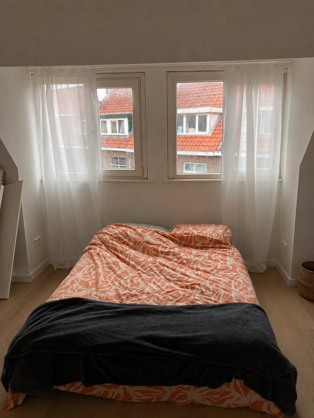 Ikea Nyhamm 3-zits slaapbank, Ophalen, Tweepersoons, 140 cm, Zo goed als nieuw