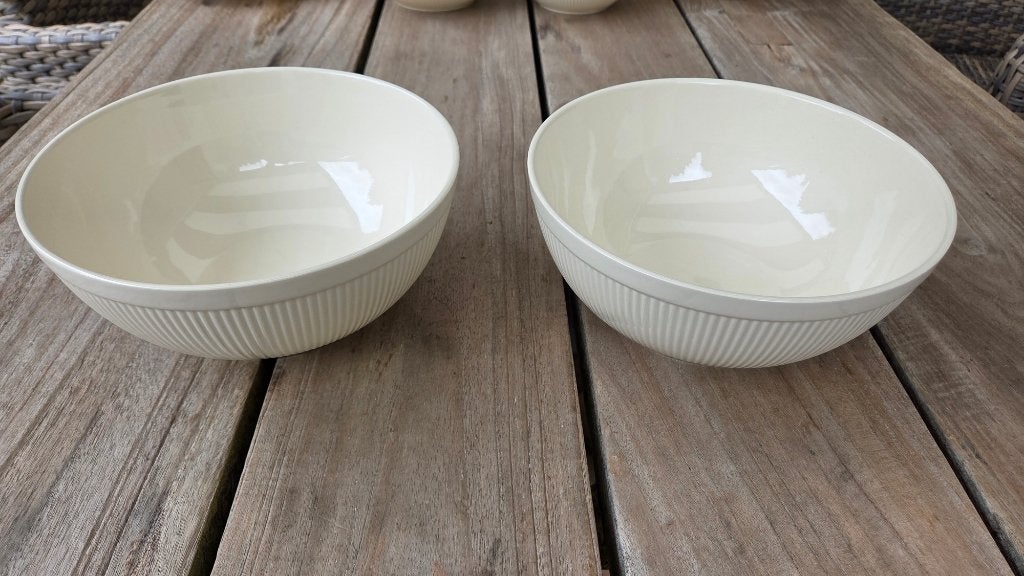 Wedgwood Windsor – Saladeschaal ovaal - 23 cm (2 stuks), Ophalen, Overige stijlen, Wedgwood, Porselein