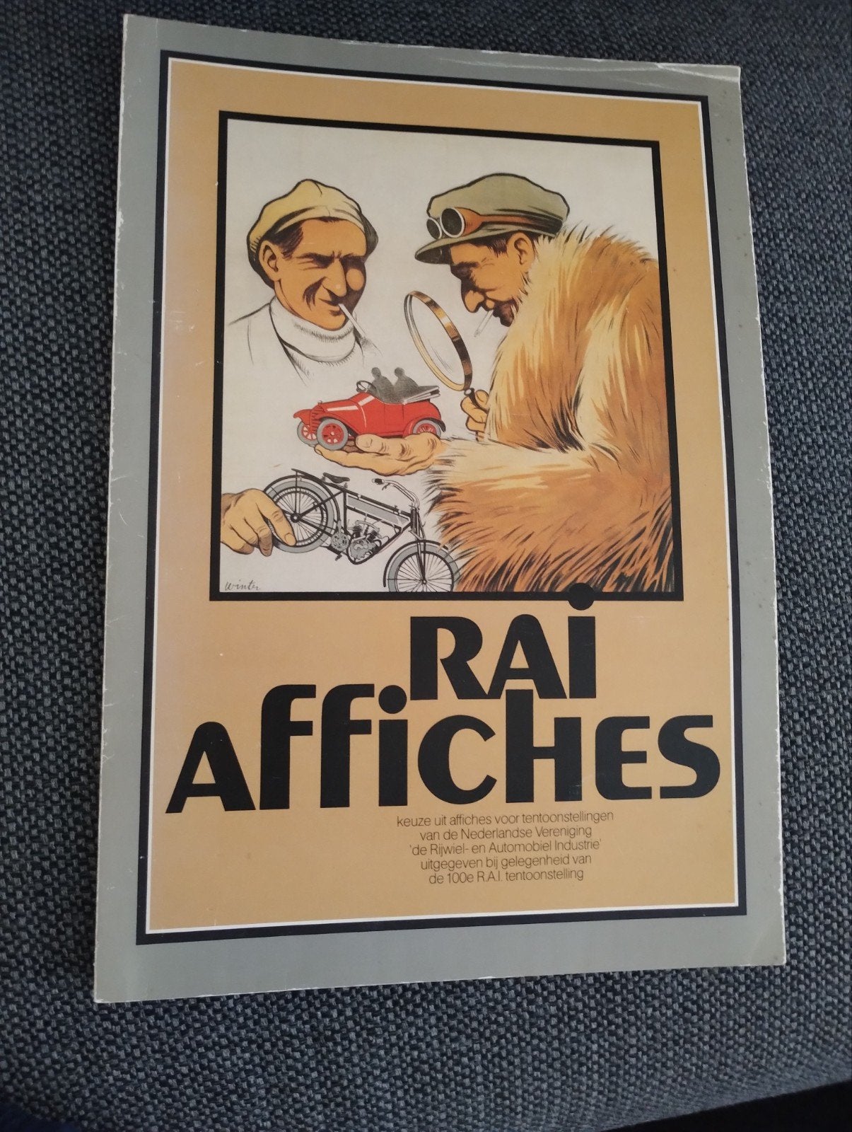 RAI Affiches - Tentoonstelling van Automobielen, Ophalen of Verzenden, Gelezen, Algemeen, Onbekend