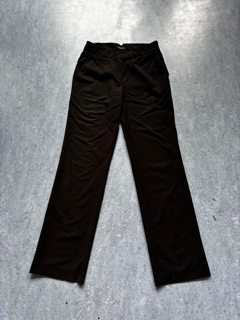 Broek Massimo Dutti, Kleding | Dames, Broeken en Pantalons, Maat 38/40 (M), Zwart, Ophalen of Verzenden, Zo goed als nieuw