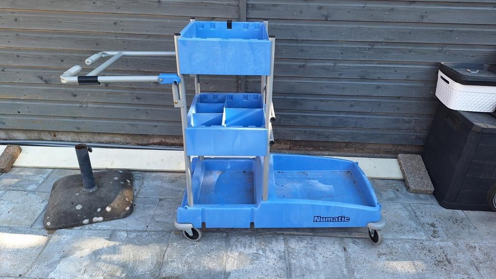 Numatic schoonmaak kar incompleet, 100 liter of meer, Ophalen, Transportkar