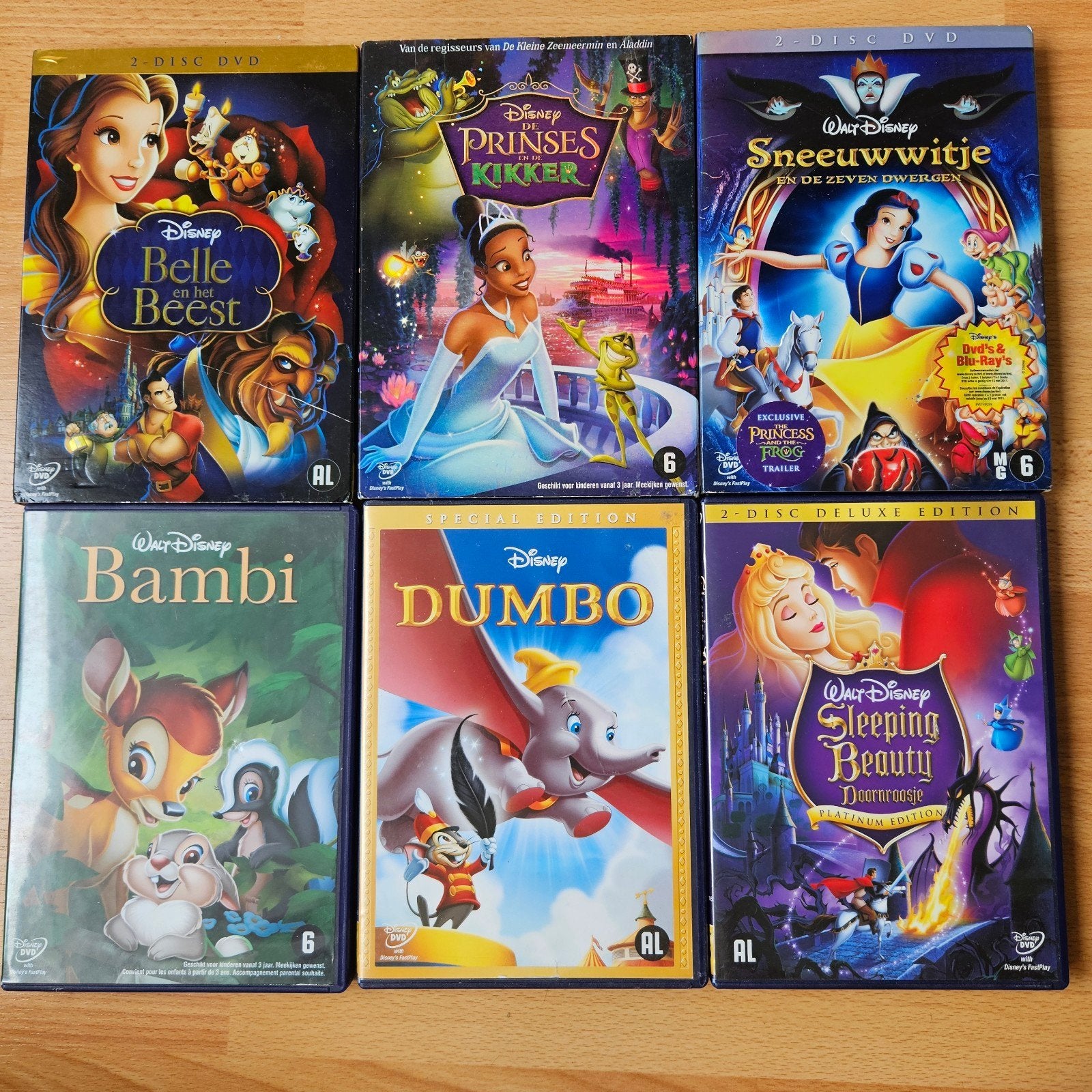 Disney DVD's Genummerde serie, Alle leeftijden, Ophalen of Verzenden, Zo goed als nieuw, Europees