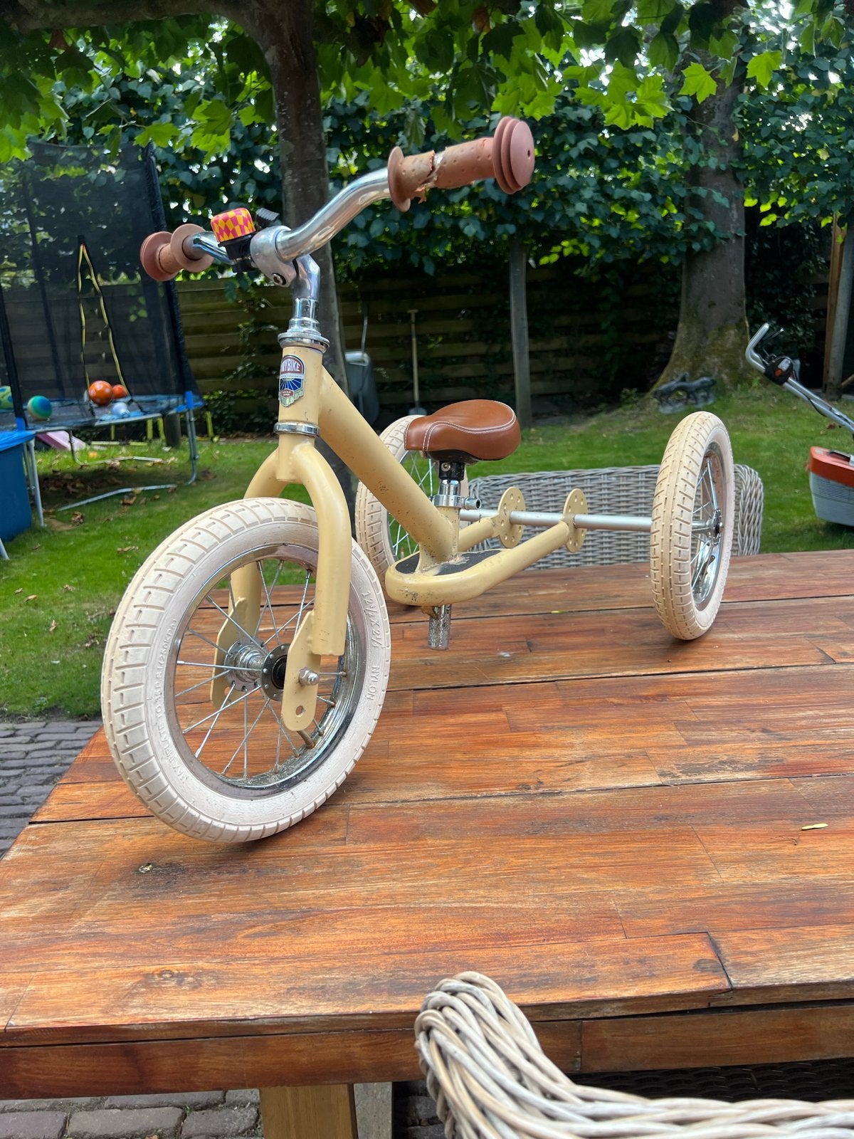 Trybike 2-in-1 loopfiets/driewieler - Beige, Ophalen, Gebruikt, Loopfiets