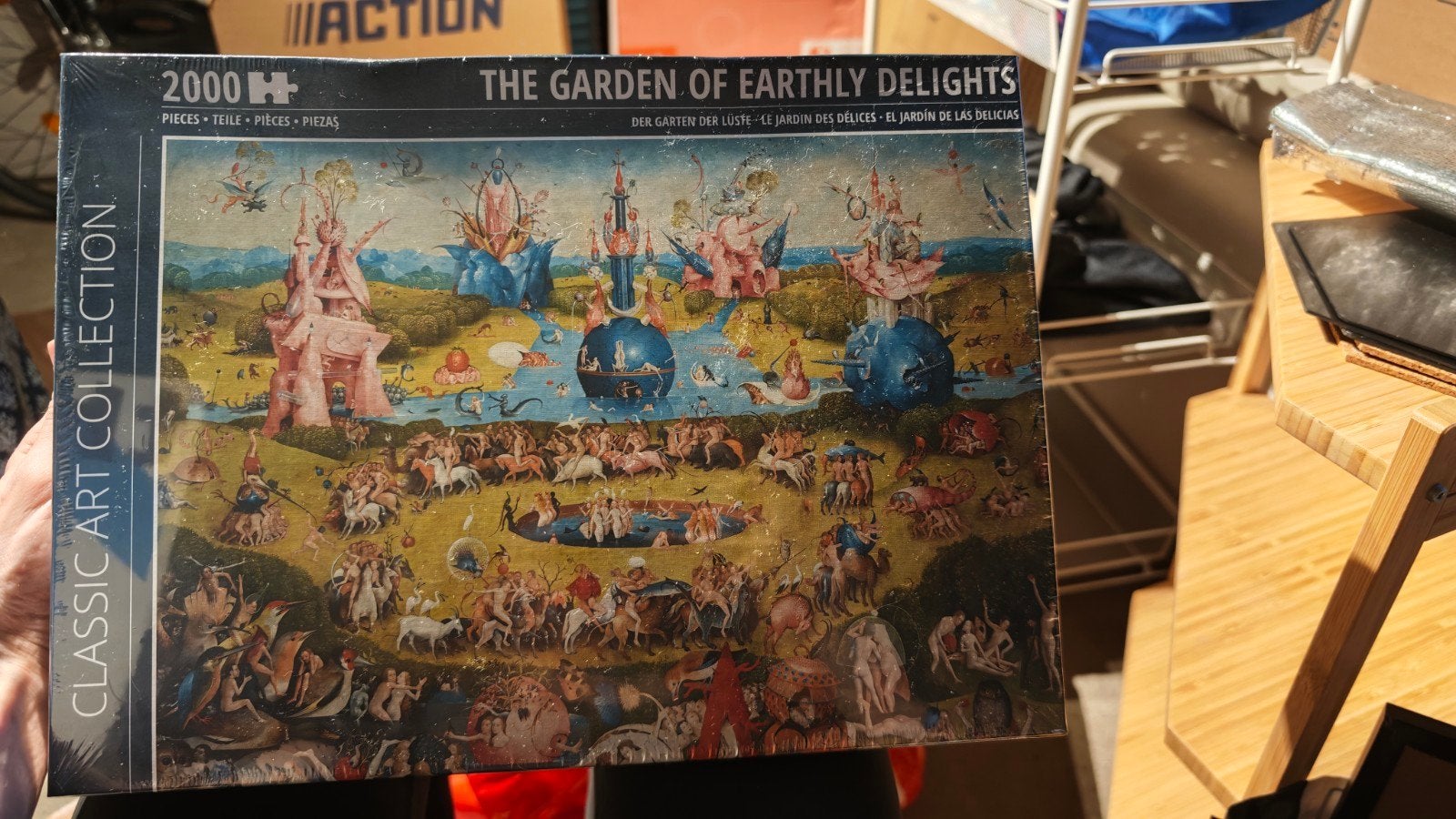 Puzzle 2000 HIERONYMUS BOSCH, Ophalen of Verzenden, Minder dan 500 stukjes, Rubik's of 3D-puzzel