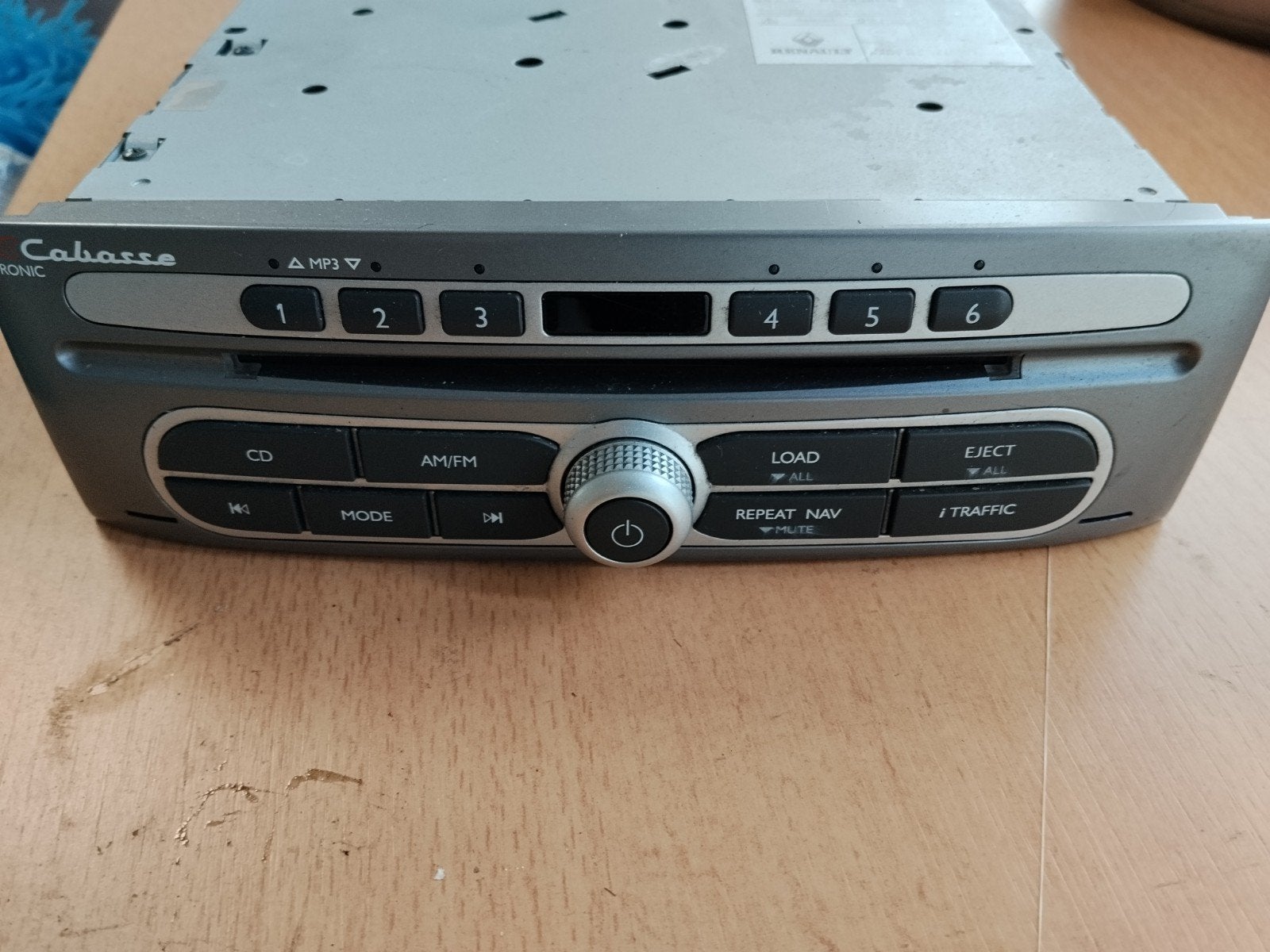 Originele Renault  Cabasse MP3 autoradio – werkend, Ophalen of Verzenden