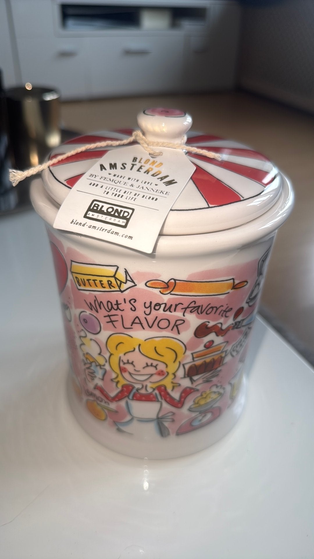 Blond voorraad pot, Overige materialen, Overige typen, Nieuw, Ophalen of Verzenden
