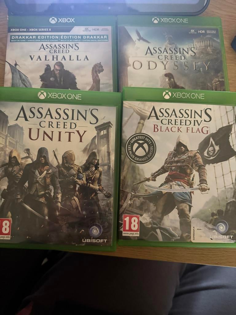 Assassin's Creed Xbox One Spellen - Diverse Titels, Avontuur en Actie, Gebruikt, Vanaf 18 jaar, 1 speler