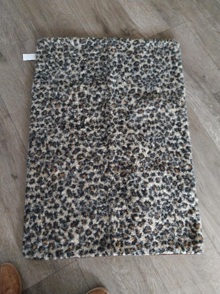 Nieuw. Panterprint  honden plaid met antislip, Dieren en Toebehoren, Hondenmanden, Ophalen of Verzenden, Nieuw