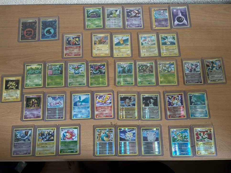 Grote oude Pokemon Kaarten Verzameling, Ophalen of Verzenden, Zo goed als nieuw, Meerdere kaarten