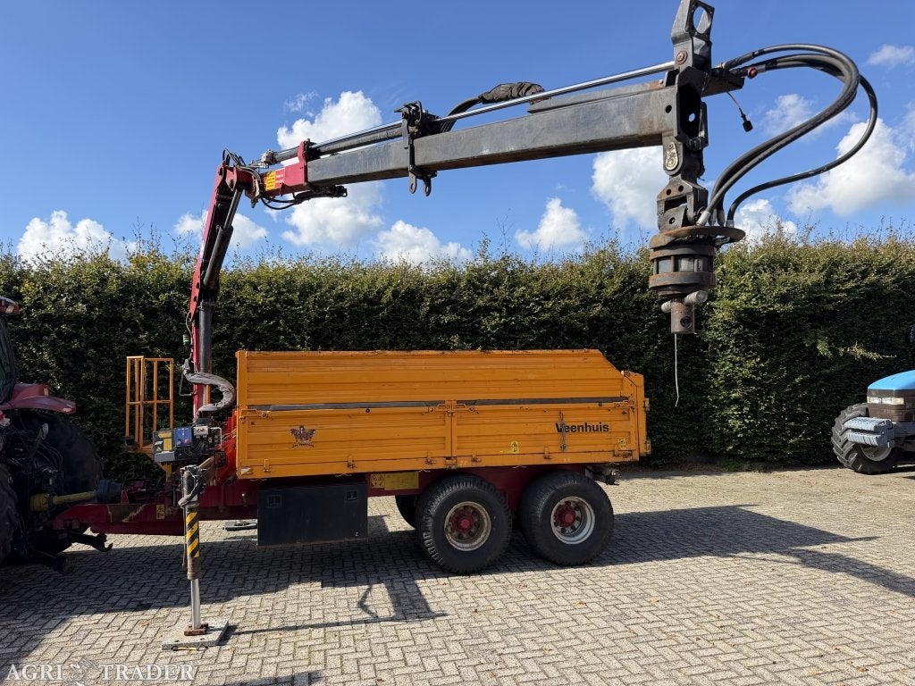 Veenhuis JVK8000 met kraan !!, Transport, -, Bollenteelt, Niet opgegeven