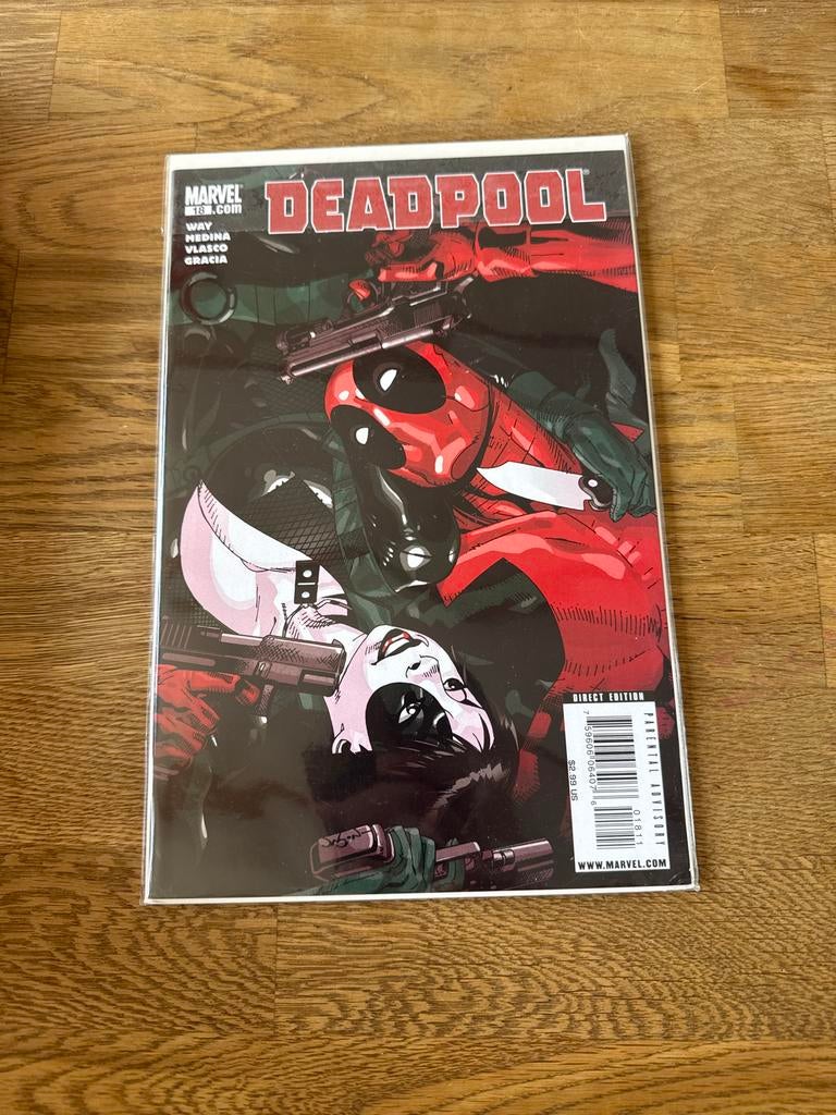 Deadpool Comic - Marvel (Way, Medina, Vlasco, Gracia), Eén comic, Ophalen of Verzenden, Zo goed als nieuw, Amerika