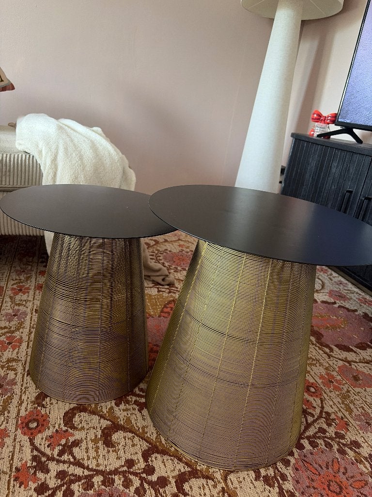 Salontafels, Huis en Inrichting, Tafels | Salontafels, Ophalen, Minder dan 50 cm, Gebruikt, Rond