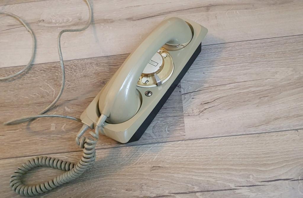 PTT I65 telefoon inbouwtoestel, Telecommunicatie, Vaste telefoons | Niet Draadloos, Ophalen of Verzenden, Gebruikt, Met draaischijf