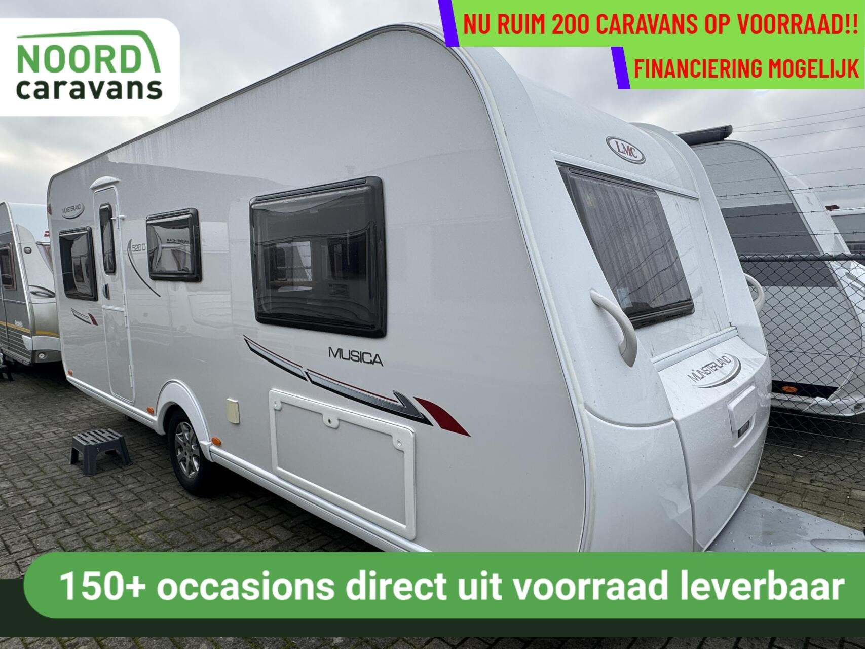 LMC MUNSTERLAND MUSICA 520 D, FRANSBED, MOVER, VOORTENT, Mover, Rondzit, 7 tot 8 meter, Bedrijf