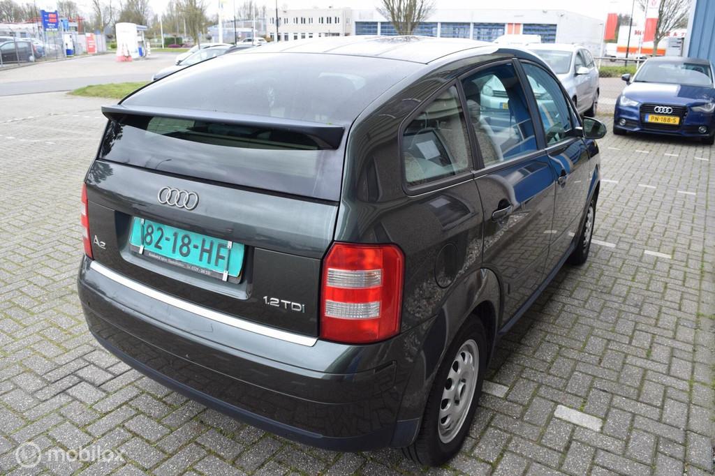 Audi A2 1.2 TDI 3L, Auto's, Audi, Stof, 4 stoelen, 61 pk, Bedrijf