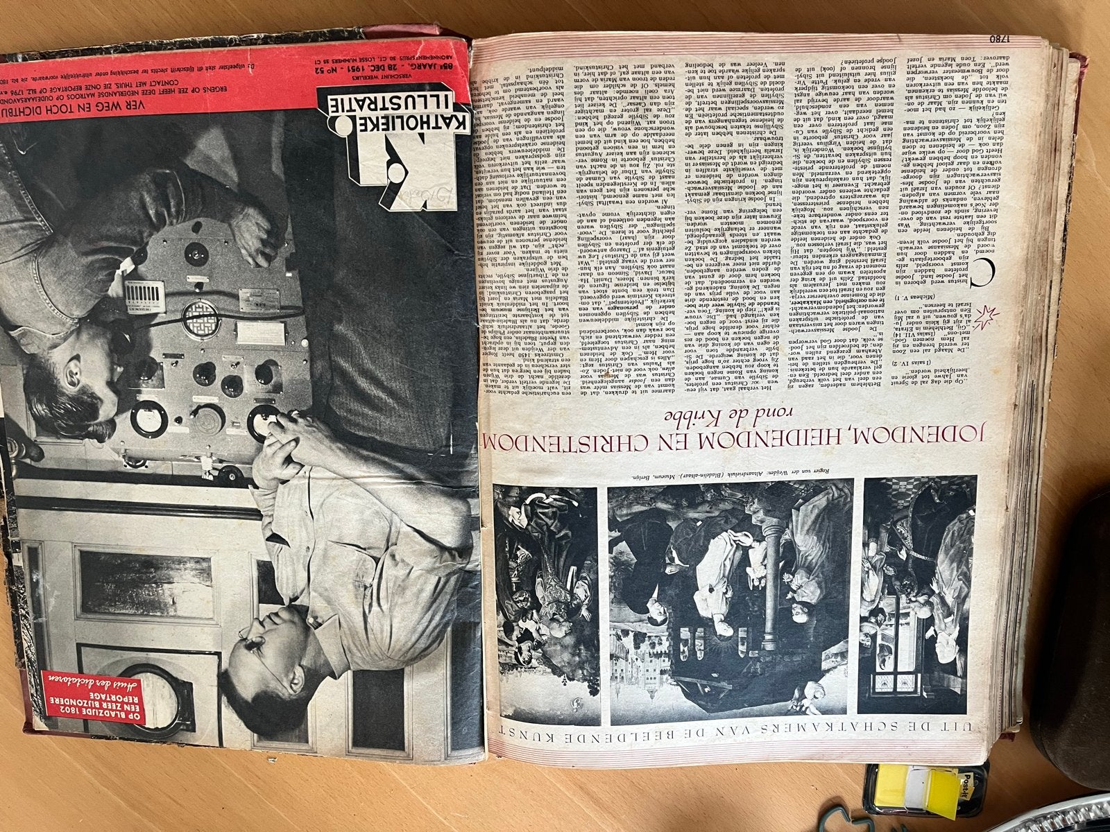 Katholieke Illustratie 1951 (juli-december) ingebonden, Boeken, Ophalen of Verzenden, Gelezen, Overige typen