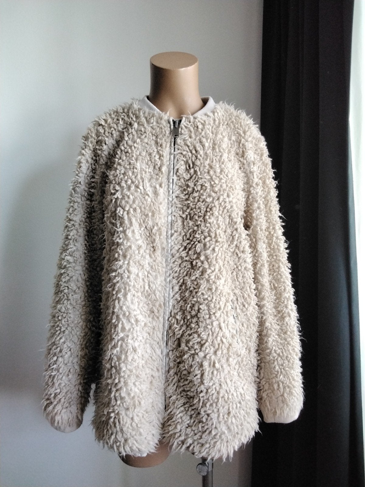 EDC teddy jas maat L, Beige, Maat 42/44 (L), Ophalen of Verzenden, EDC by Esprit